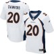 Men Nike Denver Broncos &20 Brian Dawkins Elite White NFL Jersey