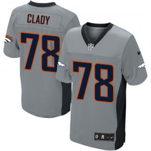 Hommes Nike Denver Broncos # 78 Ryan Clady Élite gris ombre NFL Maillot Magasin Hommes Nike Denver Broncos # 78 Ryan Clady Élite gris ombre NFL Maillot Magasin