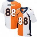 Men Nike Denver Broncos &88 Demaryius Thomas Elite Team/Road Two Tone NFL Jersey
