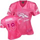 Women Nike Denver Broncos &18 Peyton Manning Elite Pink 2012 Fem Fan NFL Jersey