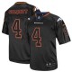 Men Nike Denver Broncos &4 Britton Colquitt Elite Lights Out Black NFL Jersey