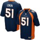 Youth Nike Denver Broncos &51 Paris Lenon Elite Navy Blue Alternate NFL Jersey