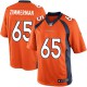 Youth Nike Denver Broncos &65 Gary Zimmerman Elite Orange Team Color NFL Jersey