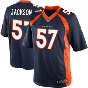 Jeunesse Nike Denver Broncos # 57 Tom Jackson Élite Navy bleu alternent NFL Maillot Magasin