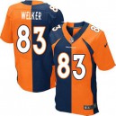 Men Nike Denver Broncos &83 Wes Welker Elite Team/Alternate Two Tone NFL Jersey