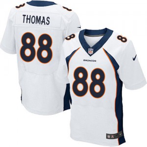 Hommes Nike Denver Broncos # 88 Demaryius Thomas nouvelle élite blanc NFL Maillot Magasin