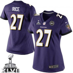 Femmes Nike Baltimore Ravens # 27 Ray Rice élite Purple équipe couleur Super Bowl XLVII NFL Maillot Magasin Femmes Nike Baltimore Ravens # 27 Ray Rice élite Purple équipe couleur Super Bowl XLVII NFL Maillot Magasin