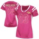 Women Nike Denver Broncos &83 Wes Welker Elite Pink Draft Him Shimmer NFL Jersey