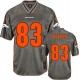 Men Nike Denver Broncos &83 Wes Welker Elite Grey Vapor NFL Jersey