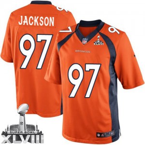 Jeunesse Nike Denver Broncos # 97 Malik Jackson équipe élite d'Orange couleur Super Bowl XLVIII NFL Maillot Magasin Jeunesse Nike Denver Broncos # 97 Malik Jackson équipe élite d'Orange couleur Super Bowl XLVIII NFL Maillot Magasin