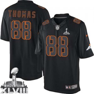 Jeunesse Nike Denver Broncos # 88 Demaryius Thomas Élite Noir Impact Super Bowl XLVIII NFL Maillot Magasin Jeunesse Nike Denver Broncos # 88 Demaryius Thomas Élite Noir Impact Super Bowl XLVIII NFL Maillot Magasin