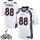 Youth Nike Denver Broncos &88 Demaryius Thomas Elite White Super Bowl XLVIII NFL Jersey