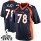 Youth Nike Denver Broncos &78 Ryan Clady Elite Navy Blue Alternate Super Bowl XLVIII NFL Jersey