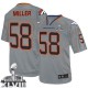 Youth Nike Denver Broncos &58 Von Miller Elite Lights Out Grey Super Bowl XLVIII NFL Jersey