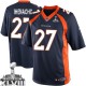 Youth Nike Denver Broncos &27 Duke Ihenacho Elite Navy Blue Alternate Super Bowl XLVIII NFL Jersey