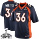 Youth Nike Denver Broncos &36 Kayvon Webster Elite Navy Blue Alternate Super Bowl XLVIII NFL Jersey