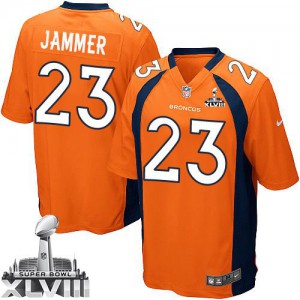 Jeunesse Nike Denver Broncos # 23 Quentin Jammer équipe élite d'Orange couleur Super Bowl XLVIII NFL Maillot Magasin Jeunesse Nike Denver Broncos # 23 Quentin Jammer équipe élite d'Orange couleur Super Bowl XLVIII NFL Maillot Magasin