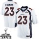 Youth Nike Denver Broncos &23 Ronnie Hillman Elite White Super Bowl XLVIII NFL Jersey