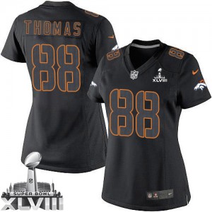 Femmes Nike Denver Broncos # 88 Demaryius Thomas Élite Noir Impact Super Bowl XLVIII NFL Maillot Magasin Femmes Nike Denver Broncos # 88 Demaryius Thomas Élite Noir Impact Super Bowl XLVIII NFL Maillot Magasin