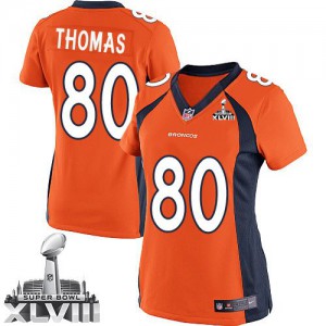 Femmes Nike Denver Broncos # 80 Julius Thomas nouvelle élite Orange équipe couleur Super Bowl XLVIII NFL Maillot Magasin Femmes Nike Denver Broncos # 80 Julius Thomas nouvelle élite Orange équipe couleur Super Bowl XLVIII NFL Maillot Magasin