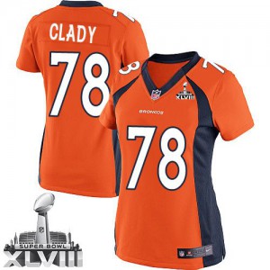 Femmes Nike Denver Broncos # 78 Ryan Clady élite équipe d'Orange couleur Super Bowl XLVIII NFL Maillot Magasin Femmes Nike Denver Broncos # 78 Ryan Clady élite équipe d'Orange couleur Super Bowl XLVIII NFL Maillot Magasin