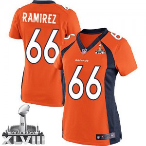 Femmes Nike Denver Broncos # 66 Manny Ramirez Élite Orange équipe couleur Super Bowl XLVIII NFL Maillot Magasin Femmes Nike Denver Broncos # 66 Manny Ramirez Élite Orange équipe couleur Super Bowl XLVIII NFL Maillot Magasin