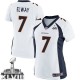 Women Nike Denver Broncos &7 John Elway New Elite White Super Bowl XLVIII NFL Jersey