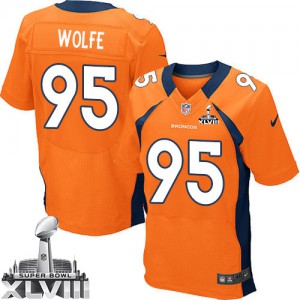 Hommes Nike Denver Broncos # 95 Derek Wolfe équipe élite d'Orange couleur Super Bowl XLVIII NFL Maillot Magasin Hommes Nike Denver Broncos # 95 Derek Wolfe équipe élite d'Orange couleur Super Bowl XLVIII NFL Maillot Magasin
