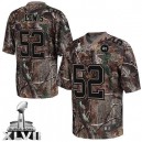 Men Nike Baltimore Ravens &52 Ray Lewis Elite Camo Realtree Super Bowl XLVII NFL Jersey