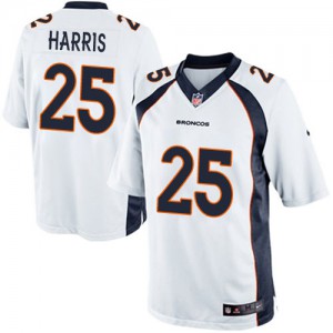Jeunesse Nike Denver Broncos # 25 Chris Harris Élite blanc NFL Maillot Magasin