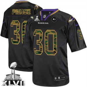 Hommes Nike Baltimore Ravens # 30 Bernard Pierce Élite Camo noir mode Super Bowl XLVII NFL Maillot Magasin Hommes Nike Baltimore Ravens # 30 Bernard Pierce Élite Camo noir mode Super Bowl XLVII NFL Maillot Magasin
