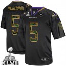 Men Nike Baltimore Ravens &5 Joe Flacco Elite Black Camo Fashion Super Bowl XLVII NFL Jersey