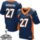 Men Nike Denver Broncos &27 Duke Ihenacho Elite Navy Blue Alternate Super Bowl XLVIII NFL Jersey