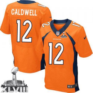 Hommes Nike Denver Broncos # 12 Andre Caldwell équipe élite d'Orange couleur Super Bowl XLVIII NFL Maillot Magasin Hommes Nike Denver Broncos # 12 Andre Caldwell équipe élite d'Orange couleur Super Bowl XLVIII NFL Maillot Magasin