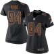 Women Nike Denver Broncos &94 DeMarcus Ware Elite Black Impact NFL Jersey