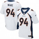 Men Nike Denver Broncos &94 DeMarcus Ware Elite White NFL Jersey