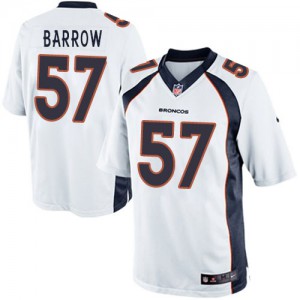 Jeunesse Nike Denver Broncos # 57 lagoutte Barrow Élite blanc NFL Maillot Magasin