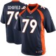 Youth Nike Denver Broncos &79 Michael Schofield Elite Navy Blue Alternate NFL Jersey