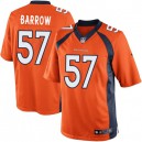Youth Nike Denver Broncos &57 Lamin Barrow Elite Orange Team Color NFL Jersey