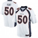Youth Nike Denver Broncos &50 L.J. Fort Elite White NFL Jersey