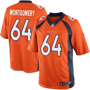 Jeunesse Nike Denver Broncos # 64 Will Montgomery élite Orange équipe NFL Maillot Magasin de couleur Jeunesse Nike Denver Broncos # 64 Will Montgomery élite Orange équipe NFL Maillot Magasin de couleur
