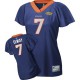 Reebok Denver Broncos &7 John Elway Blue Women Field Flirt with Super Bowl Patch Premier EQT Throwback NFL Jersey