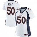 Women Nike Denver Broncos &50 L.J. Fort Elite White NFL Jersey