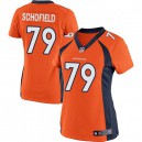 Women Nike Denver Broncos &79 Michael Schofield Elite Orange Team Color NFL Jersey