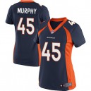 Women Nike Denver Broncos &45 Jerome Murphy Elite Navy Blue Alternate NFL Jersey