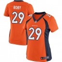 Women Nike Denver Broncos &29 Bradley Roby Elite Orange Team Color NFL Jersey