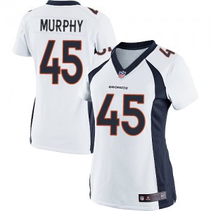 Femmes Nike Denver Broncos # 45 Jerome Murphy Élite blanc NFL Maillot Magasin