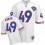 Mitchell et Ness Denver Broncos # 49 Dennis Smith Throwback authentique NFL maillot de blanc