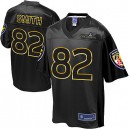 Men Nike Baltimore Ravens &82 Torrey Smith Elite Black Super Bowl XLVII Champions NFL Jersey