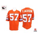 Mitchell And Ness Denver Broncos &57 Tom Jackson Orange Authentic Throwback NFL Jersey